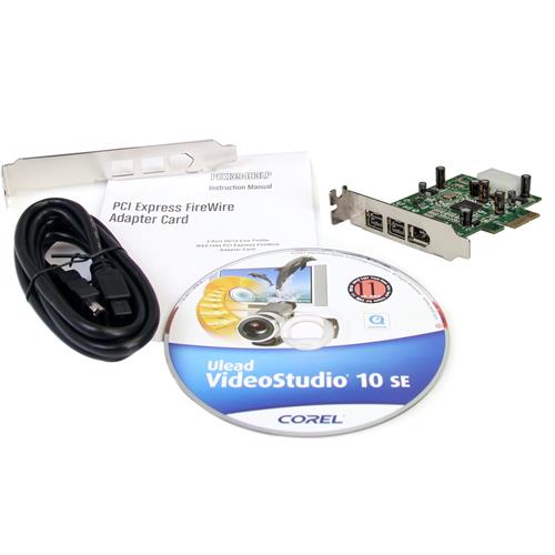 StarTech.com PEX1394B3LP scheda di interfaccia e adattatore Interno IEEE 1394/Firewire
