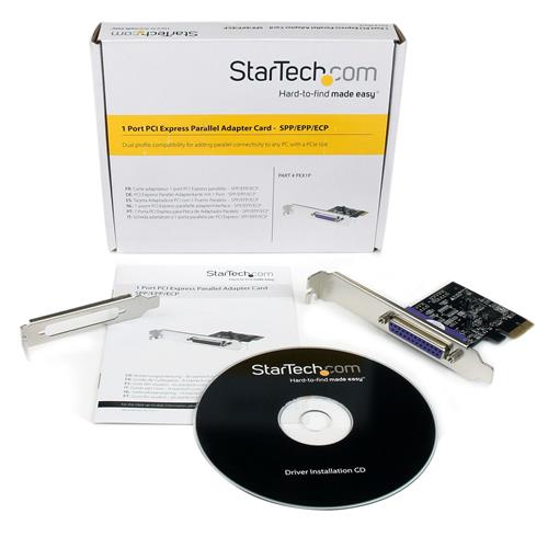 StarTech.com PEX1P2 scheda di interfaccia e adattatore Interno Parallelo
