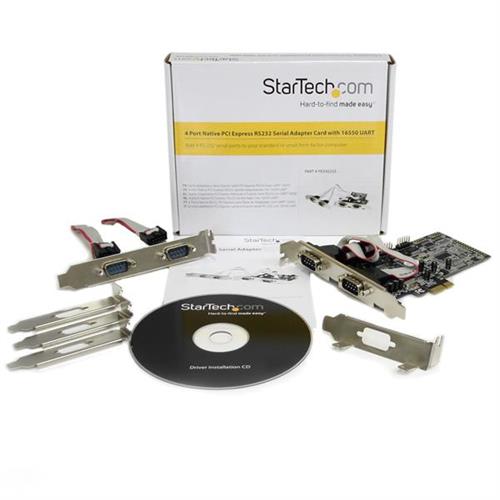 StarTech.com PEX4S553 scheda di interfaccia e adattatore Interno