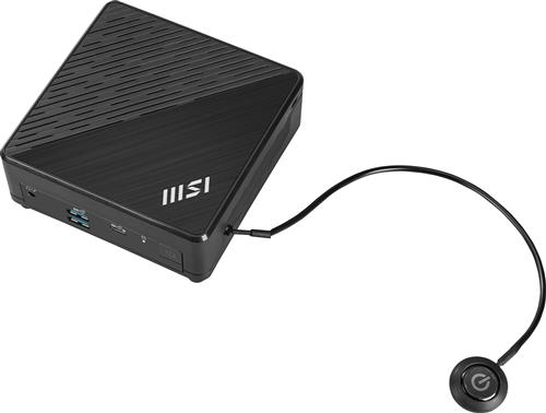 MSI CUBI N ADL S-226BEU barebone per PC/stazione di lavoro PC con dimensioni 0,69 l Nero N200
