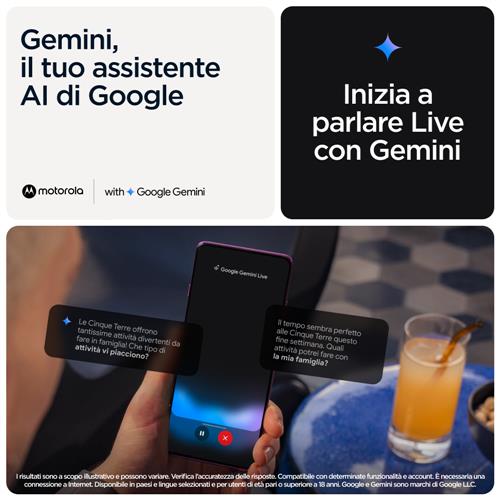 Motorola edge 60 pro con Moto AI (12/512GB, Fotocamera 50+50+10MP, selfie 50MP, Display 6.67