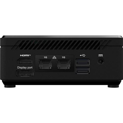 MSI Cubi N ADL S-098EU Intel® N N200 4 GB DDR4-SDRAM 128 GB SSD Windows 11 Pro Mini PC Nero