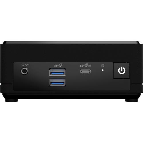 MSI Cubi N ADL S-098EU Intel® N N200 4 GB DDR4-SDRAM 128 GB SSD Windows 11 Pro Mini PC Nero