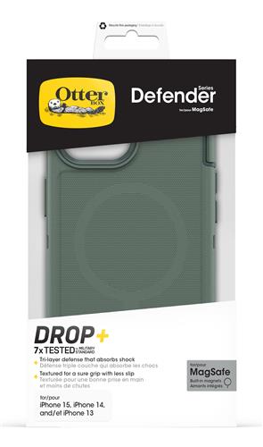 OB DEFENDER MAGSAFE APPLE iPhone16e/15/14/13-For Ran-green