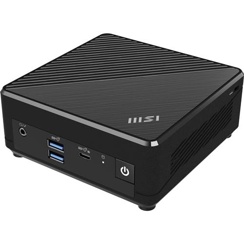 MSI Cubi N ADL S-078EU Intel® N N100 4 GB DDR4-SDRAM 128 GB SSD Windows 11 Pro Mini PC Nero