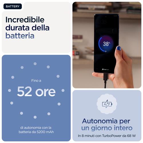 Motorola edge 60 con Moto AI (8/256GB, Fotocamera 50+50+10MP, selfie 50MP, Display 6.67