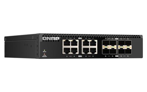 QNAP QSW-3216R-8S8T switch di rete Non gestito L2 10G Ethernet (100/1000/10000) Nero