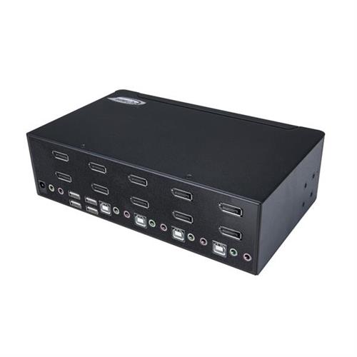 StarTech.com SV431DPDDUA2 switch per keyboard-video-mouse (kvm) Montaggio rack Nero