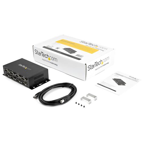 StarTech.com ICUSB2328I hub di interfaccia USB 2.0 Type-B Nero