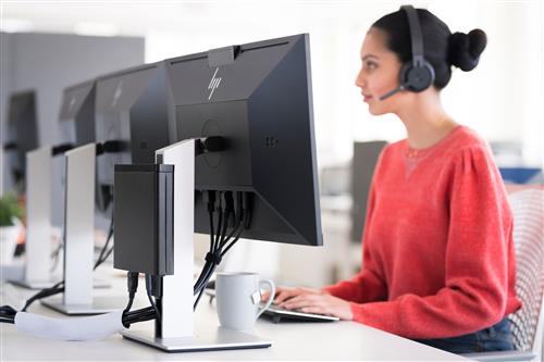 HP E24d G4 FHD USB-C Docking Monitor Monitor PC 60,5 cm (23.8) 1920 x 1080 Pixel Full HD Nero