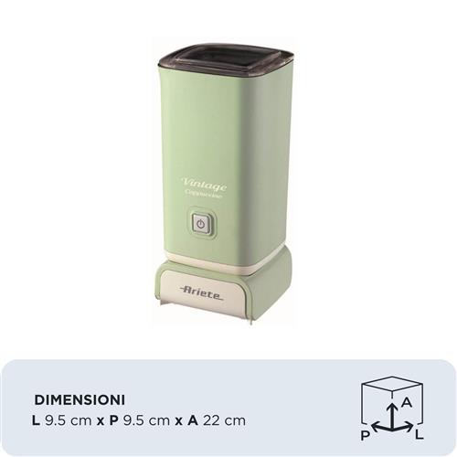 CAPPUCCINATORE VERDE VINTAGE