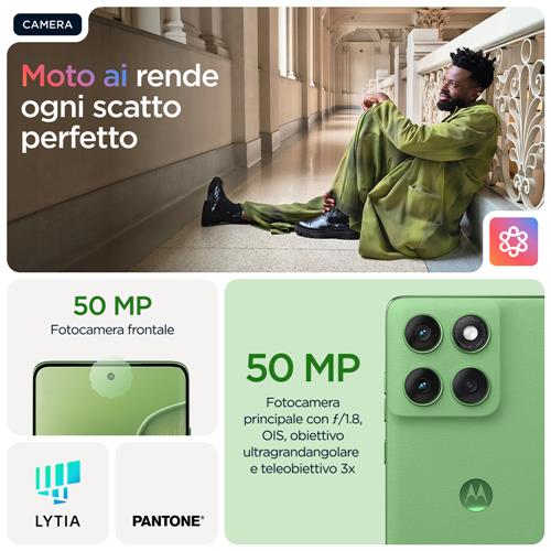Motorola edge 60 con Moto AI (8/256GB, Fotocamera 50+50+10MP, selfie 50MP, Display 6.67