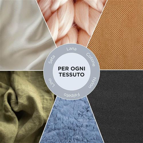 Ariete 4167 Ferro da Stiro Verticale - piastra in Acciaio Inox - Vapore continuo - Igienizza e rinfresca gli abiti - 1200 Watt - Levapelucchi - Bianco