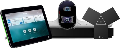 POLY G7500 Video Conferencing System with Studio E70 and TC10 Controller Kit sistema di conferenza Collegamento ethernet LAN Sistema di videoconferenza di gruppo