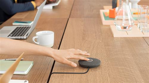 Logitech Rally Mic Pod Hub Grafite