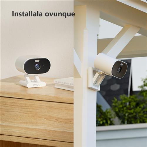 Imou Versa Pallottola (forma) Telecamera di sicurezza IP Interno e esterno 1920 x 1080 Pixel Scrivania/Parete