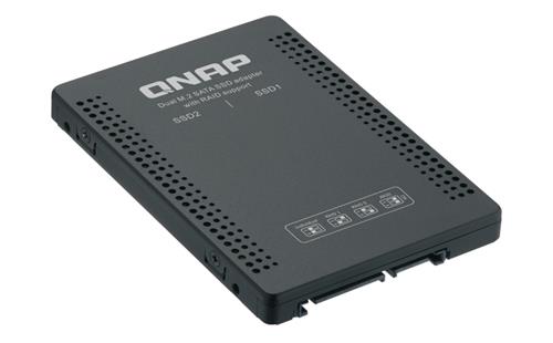 QNAP QDA-A2MAR contenitore di unità di archiviazione Box esterno SSD Nero M.2