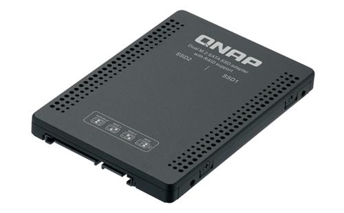 QNAP QDA-A2MAR contenitore di unità di archiviazione Box esterno SSD Nero M.2