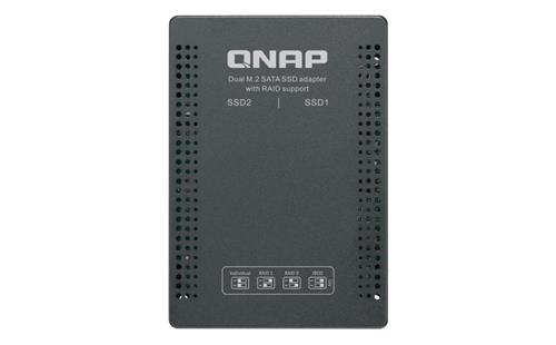 QNAP QDA-A2MAR contenitore di unità di archiviazione Box esterno SSD Nero M.2