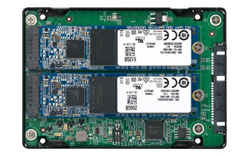 QNAP QDA-A2MAR contenitore di unità di archiviazione Box esterno SSD Nero M.2