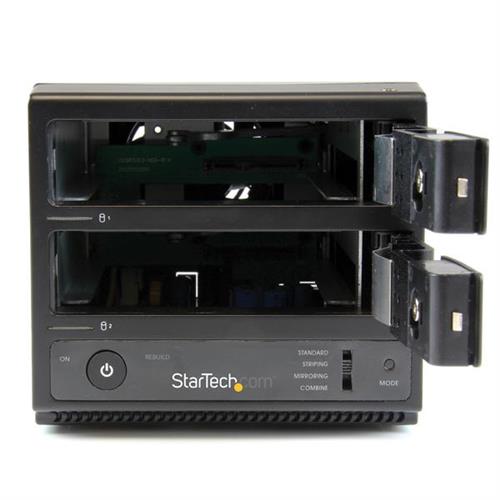 StarTech.com S352BU33RER contenitore di unità di archiviazione Custodia per Disco Rigido (HDD) Nero 3.5