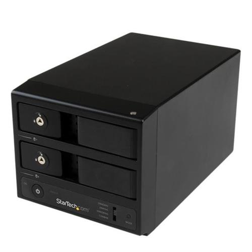 StarTech.com S352BU33RER contenitore di unità di archiviazione Custodia per Disco Rigido (HDD) Nero 3.5