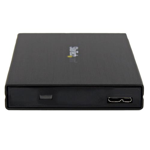 StarTech.com S2510BMU33 contenitore di unità di archiviazione Custodia per Disco Rigido (HDD) Nero 2.5 Alimentazione USB