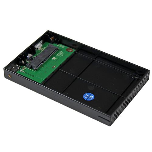 StarTech.com S2510BMU33 contenitore di unità di archiviazione Custodia per Disco Rigido (HDD) Nero 2.5 Alimentazione USB