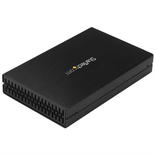 StarTech.com S251BU31315 contenitore di unità di archiviazione Box esterno HDD/SSD Nero 2.5