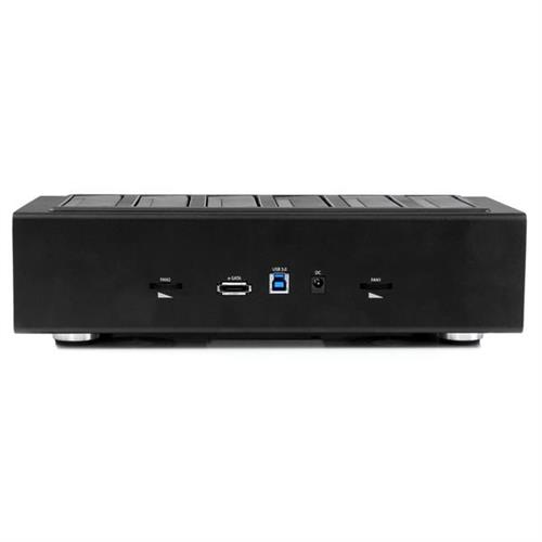 StarTech.com SATDOCK5U3ER duplicatore multimediale Duplicatore HDD Nero 5 copie