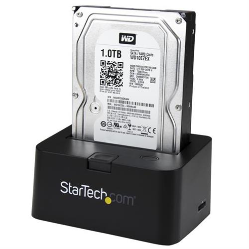 StarTech.com SDOCKU33EF docking station per unità di archiviazione USB 3.2 Gen 1 (3.1 Gen 1) Type-B + eSATA Nero