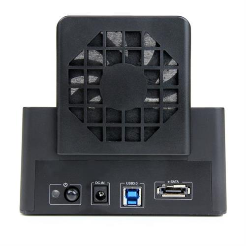 StarTech.com SDOCKU33EF docking station per unità di archiviazione USB 3.2 Gen 1 (3.1 Gen 1) Type-B + eSATA Nero