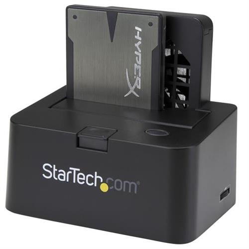 StarTech.com SDOCKU33EF docking station per unità di archiviazione USB 3.2 Gen 1 (3.1 Gen 1) Type-B + eSATA Nero