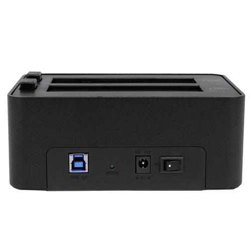 StarTech.com SATDOCK2REU3 duplicatore multimediale Duplicatore HDD/SSD Nero 1 copie