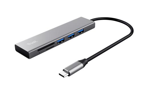 Trust Halyx USB 3.2 Gen 1 (3.1 Gen 1) Type-C 104 Mbit/s Alluminio