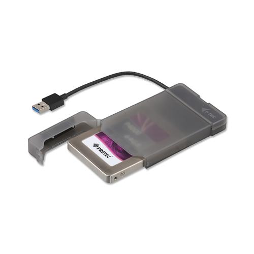 i-tec MYSAFEU313 contenitore di unità di archiviazione Box esterno HDD/SSD Nero 2.5