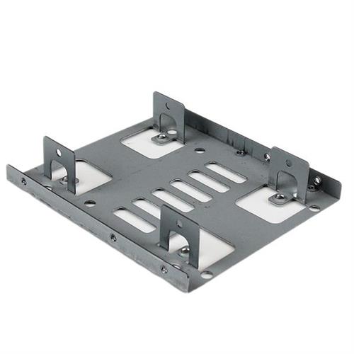 StarTech.com BRACKET25X2 pannello drive bay 8,89 cm (3.5) Pannello portante Acciaio inox