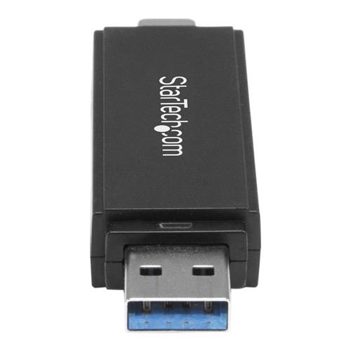 StarTech.com SDMSDRWU3AC lettore di schede USB 3.2 Gen 1 (3.1 Gen 1) Type-A/Type-C Nero