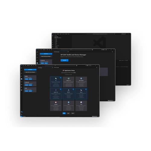 HP ZGX Nano G1n AI GB10 128 GB LPDDR5x-SDRAM 4 TB SSD Linux Mini PC Stazione di lavoro AI Workstation, AI PC Nero
