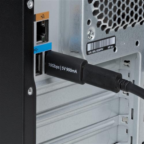 ADATTATORE USB-A A USB-C M/F - CONVERTITORE USB A USB-C 10GBPS