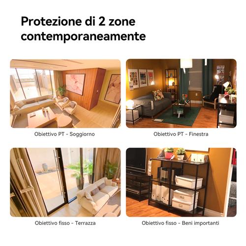 Imou A1 dual Torretta Telecamera di sicurezza IP Esterno 2304 x 1296 Pixel Soffitto/Scrivania