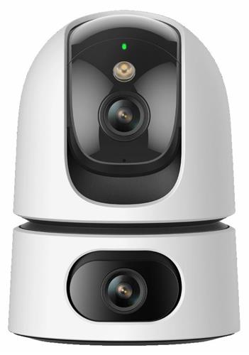 Imou Ranger DUAL 6MP (3MP+3MP) Telecamera WiFi da Interno, motorizzata con Doppia Lente, Rilevamento Umano, Smart tracking, Visione Notturna a Colori