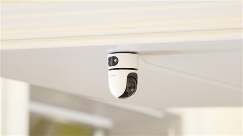 Imou Ranger DUAL 6MP (3MP+3MP) Telecamera WiFi da Interno, motorizzata con Doppia Lente, Rilevamento Umano, Smart tracking, Visione Notturna a Colori