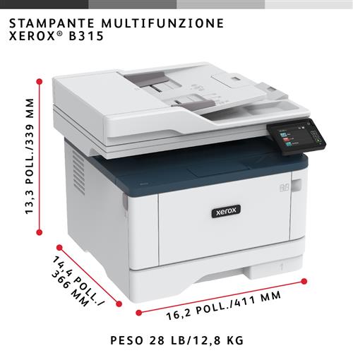 B315 MONO MULTIFUNCTION PRINTER