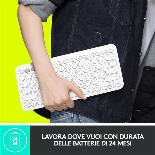 K380 KEYBOARD BLUE MULTI-DEVICEBLUETOOTH(ITALIAN)