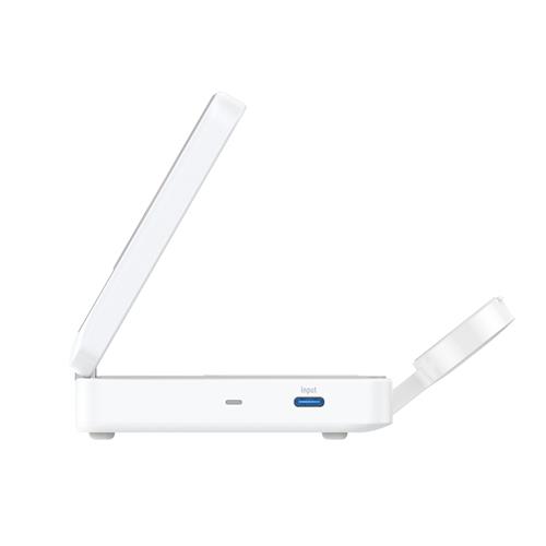 MAGGO WIRELESSCHARGE ST FOLD WH 15W FOLDABLE 3-IN-1 WHITE
