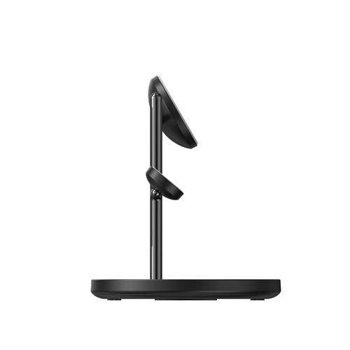 MAGGO WIRELESSCHARGE ST15W BLAC 15W 3-IN-1 STAND CABLE+CHARGER B