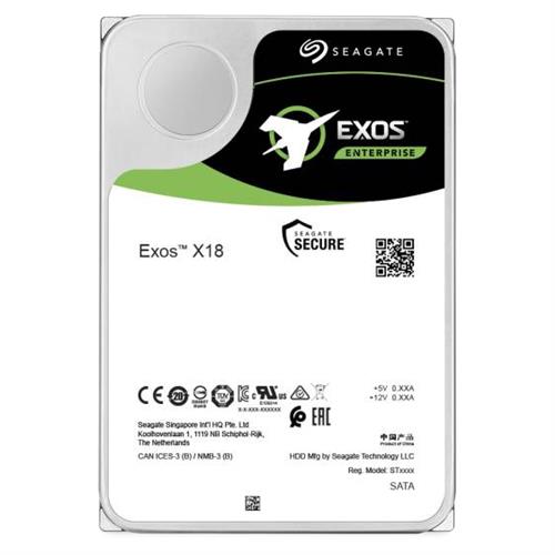 Seagate Enterprise ST18000NM000J disco rigido interno 18 TB 7200 Giri/min 256 MB 3.5 Serial ATA III