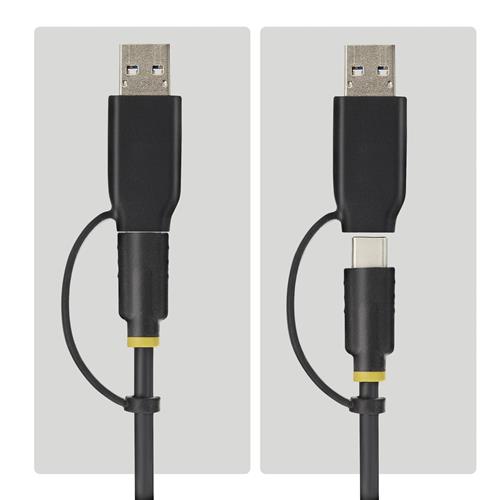 ADATTATORE DA USB-C/USB-A M.2 NVMe e SATA 2.5/3.5IN 10Gb