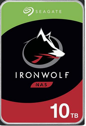Seagate IronWolf ST10000VN000 disco rigido interno 10 TB 7200 Giri/min 256 MB 3.5 Serial ATA III